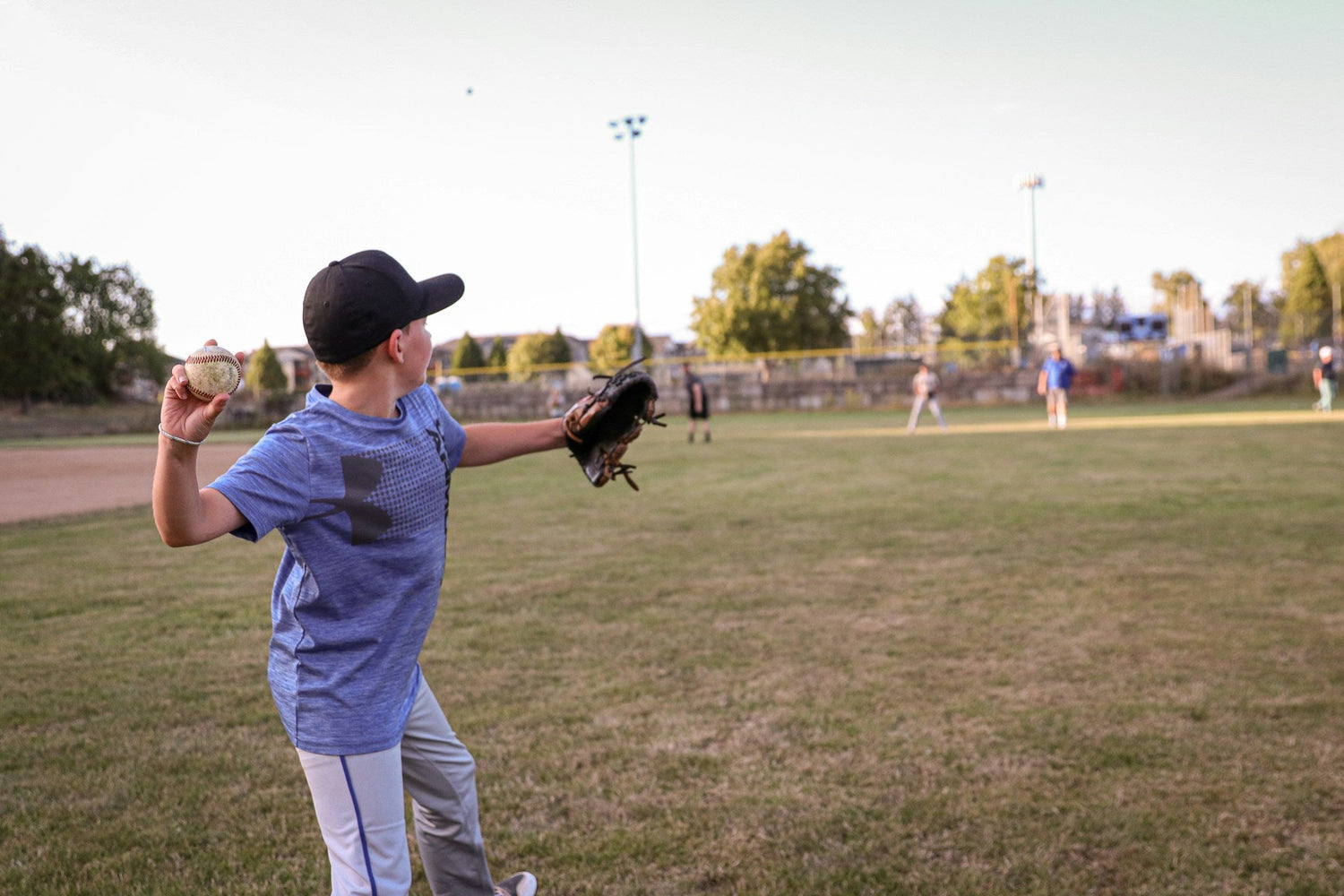 young pitcher training