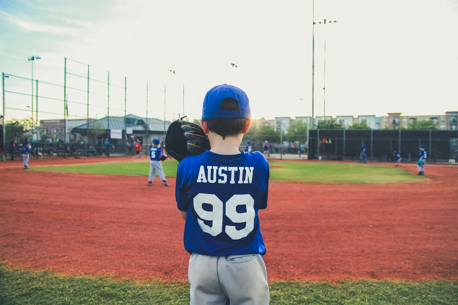 young baseball player