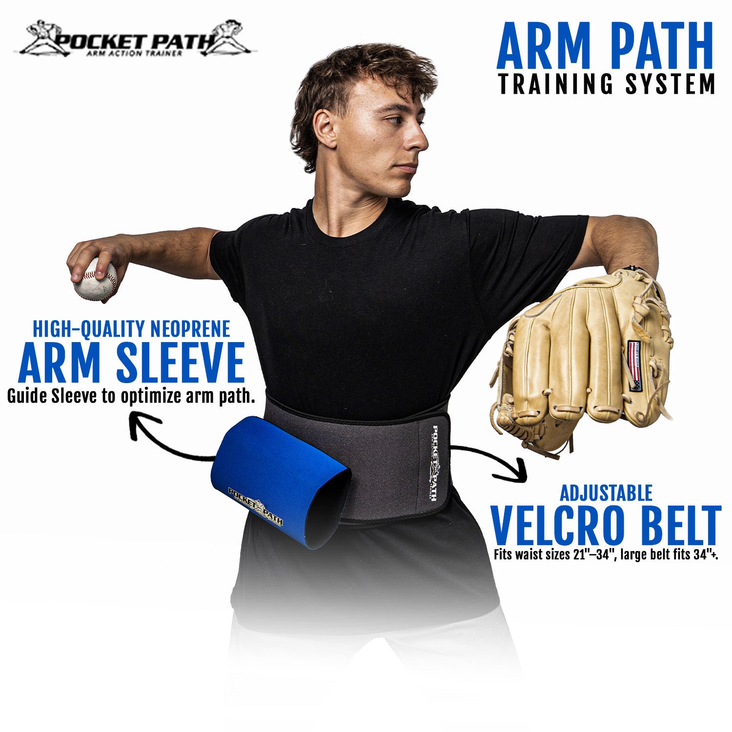 練習機器 Pocket Path Arm Action Training Kit Pocket Path Pro Style Arm Action Trainer Full Training Kit
